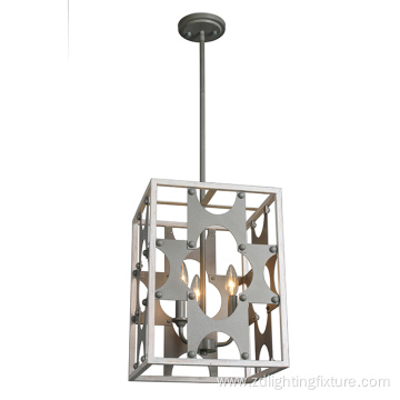 3-light Minimlist Style Decorative Living Room Pendant Light